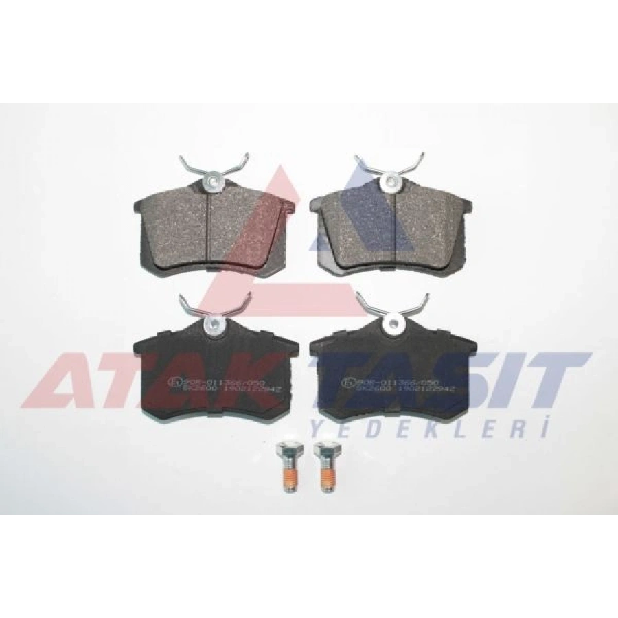 FREN BALATA ARKA 15,5mm GOLF IV-V-VI/JETTA V-VI/POLO III-IV-V-VI/CADDY III/CLIO III/MEGANE III-IV/207/208/307/308/PARTNER/C3 II-III/C4 II/A3 II/A4 II-III/A6 II/LEON II-III/IBIZA III-IV/CROSSLAND