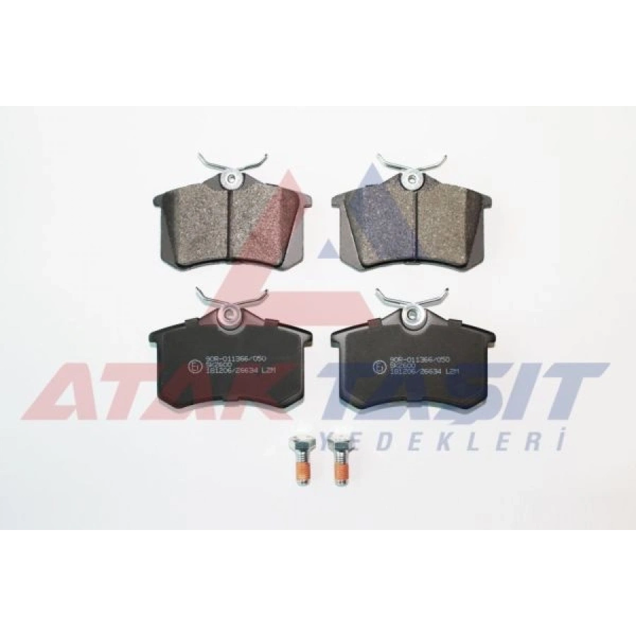 FREN BALATA ARKA 17,4mm GOLF IV-V-VI/JETTA V-VI/POLO III-IV-V-VI/CADDY III/CLIO III/MEGANE III-IV/207/208/307/308/PARTNER/C3 II-III/C4 II/A3 II/A4 II-III/A6 II/LEON II-III/IBIZA III-IV/CROSSLAND