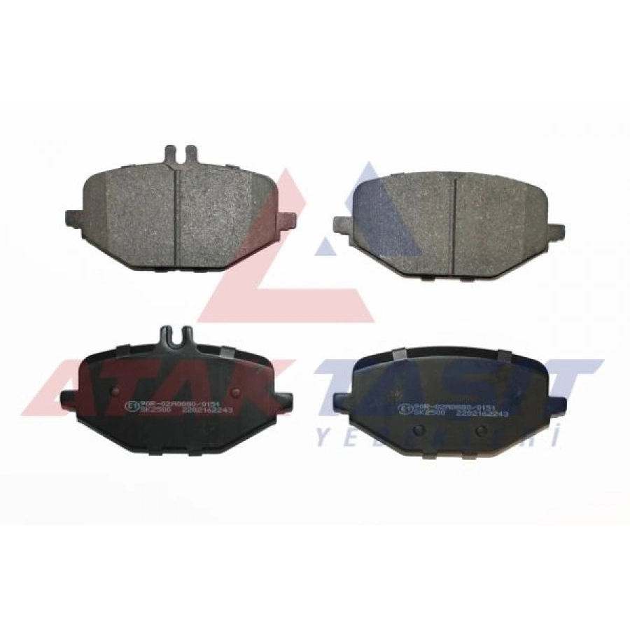 FREN BALATA ARKA 18,6mm MERCEDES G SERISI (W463) 2019- / GLE COUPE (C167) 2019-