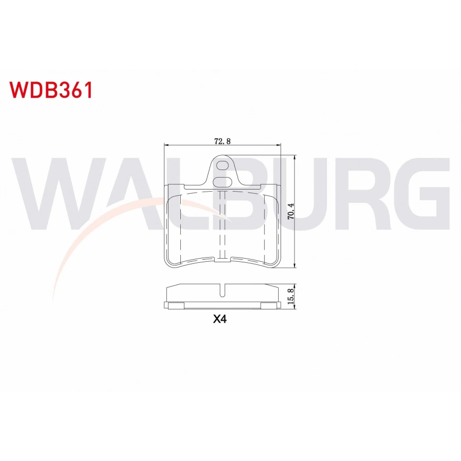 FREN BALATA ARKA CITROEN C5 II 1.6 HDI 2004-2008/ C5 II 2.0 2004-2008/ C5 II 2.0 HDI 2004-2008/ C5 I 2.0 HDI 2001-2004/ C5 II 1.6 THP 2004-2008/ C5 III 1.6 HDI 2008-2015/ C5 III 2.0 HDI 2008-2015