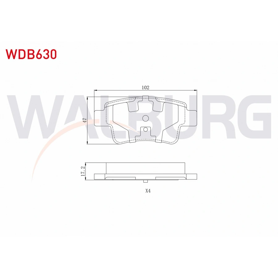 FREN BALATA ARKA FIAT G.PUNTO (199) 1.4 2005-2012/ LINEA (323) 1.6 MJT 2007- / G.PUNTO (199) 1.4 T-JET 2005-2012/ G.PUNTO (199) 1.3 MJT 2005-2012/ PUNTO (199) 1.3 MJT 2012-/ CORSA D 1.7 CDTI 2006-2014