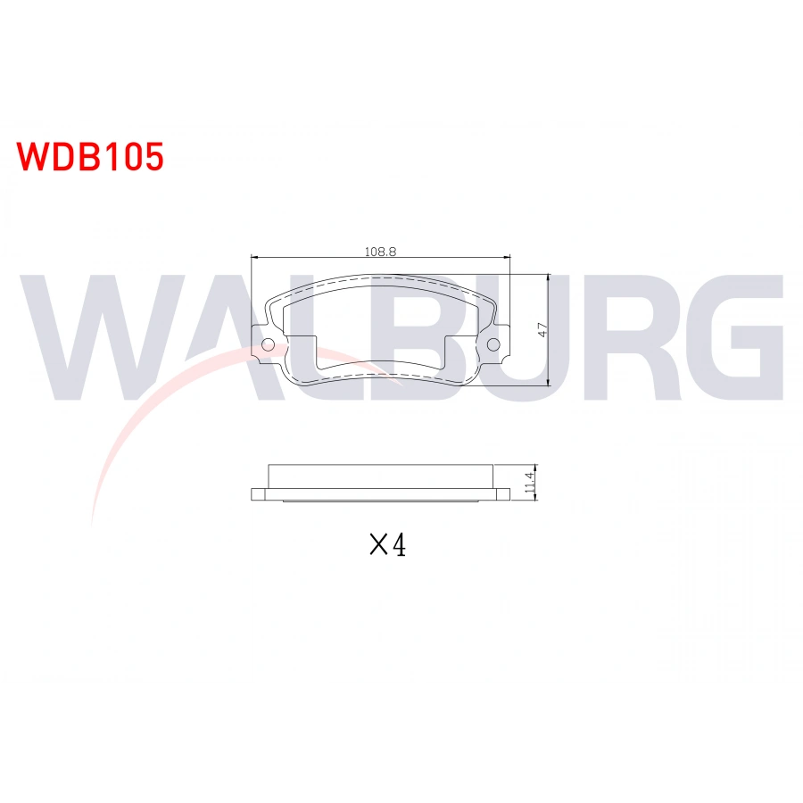 FREN BALATA ARKA FIAT TEMPRA 2.0i 1992-1999