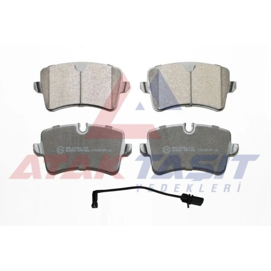 FREN BALATA ARKA FISLI AUDI A6 (4G2,C7) 2.0 TFSI 2010-/ 3.0 TDI 2010-/ 2.0 TDI 2010-/ A7 (4GA) 2.8 FSI 2010-/ 3.0 TDI 2010-/ A8 (4H_) 3.0 TFSI 2009-/ 3.0 TDI 2009-/ PORSCHE MACAN (95B) 2.0 2014-