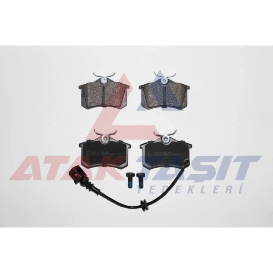 FREN BALATA ARKA FISLI VW POLO (9N_) 1.6i 16v 2001-2012/ 1.4 TDI 2001-2012/ 1.4i 16v 2001-2012/ 1.9 TDI 2001-2012/ A3 (8P1) 1.6 2003-2012/ 1.8 T 2003-2012/ A1 (8X1) 1.4 TFSI 2010-