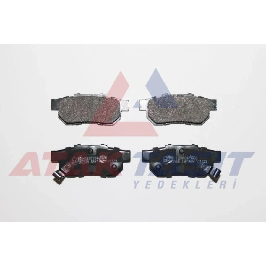 FREN BALATA ARKA IKAZLI HONDA CIVIC IV 1.4i 1987-1993/ CIVIC IV 1.5i 1987-1993/ ACCORD IV (CB) 2.0i 16v 1990-1993/ JAZZ IV (GK) 1.3 2016-/ ROVER 25 (RF) 1.6 16v 1999-2005/ ROVER 200 216 Si 1995-2000