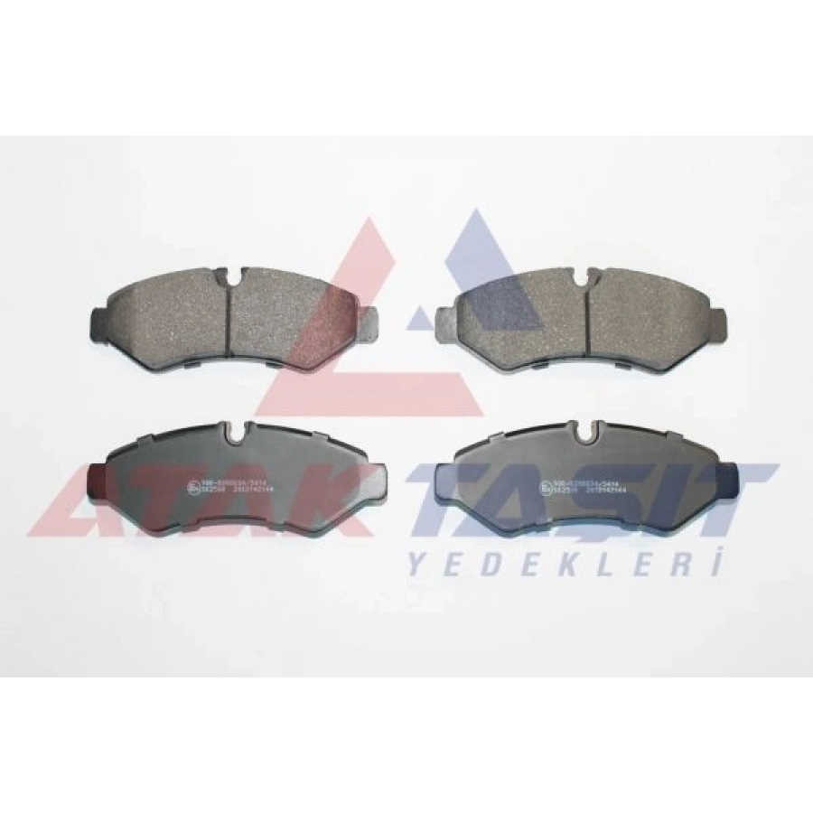 FREN BALATA ARKA MERCEDES SPRINTER 3.5 T (907) 316 CDI 2018- / SPRINTER 4T (907) 414 CDI 2018- TEK TEKER