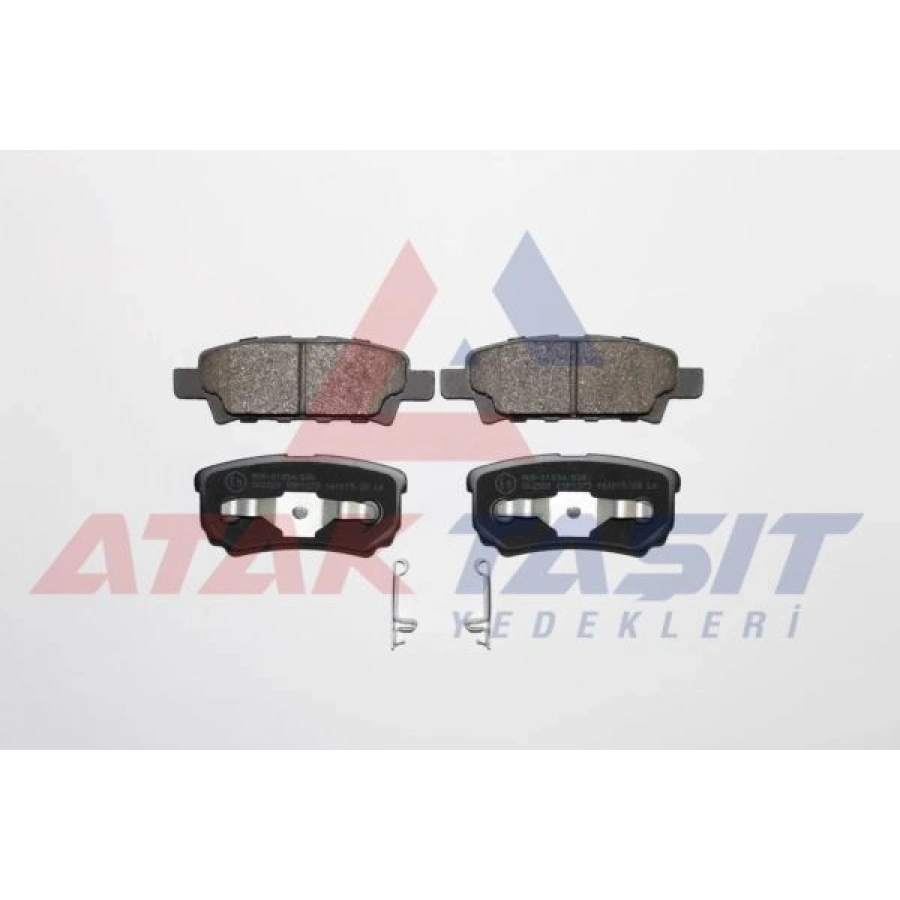 FREN BALATA ARKA MITSUBISHI LANCER VII 1.3 2003-2007/ LANCER 2.0 2007- / OUTLANDER I 2.0 2001-2006/ OUTLANDER II 2.0 DI-D 2006-2012/ JEEP COMPASS 2.0 CRD 2006-/ PEUGEOT 4007 2.2 HDI 2007-