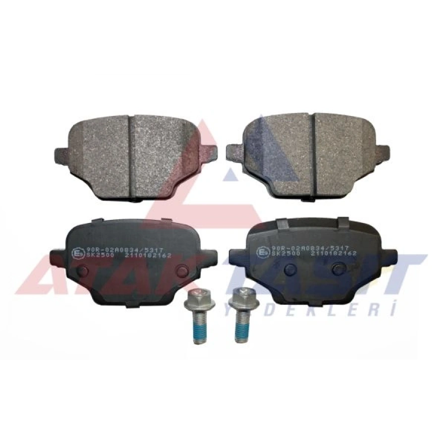 FREN BALATA ARKA PEUGEOT RIFTER 2018- / PARTNER 2018- / TOYOTA PROACE CITY 2019- / OPEL COMBO 2018- / CITROEN BERLINGO 2018- / FIAT DOBLO 2022-