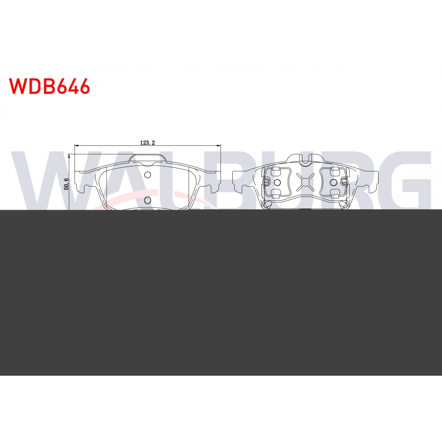 FREN BALATA ARKA RENAULT LATITUDE 2.0 16v 2011-/ LATITUDE 2.0 DCI 2011- / LATITUDE 1.5 DCI 2011-