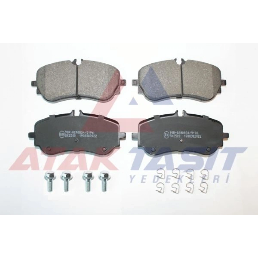 FREN BALATA ARKA TEK TEKER VW CRAFTER 2018- / VW AMAROK 3.0 TDI V6 2017- / MAN TGE 2.0 TDI 2018