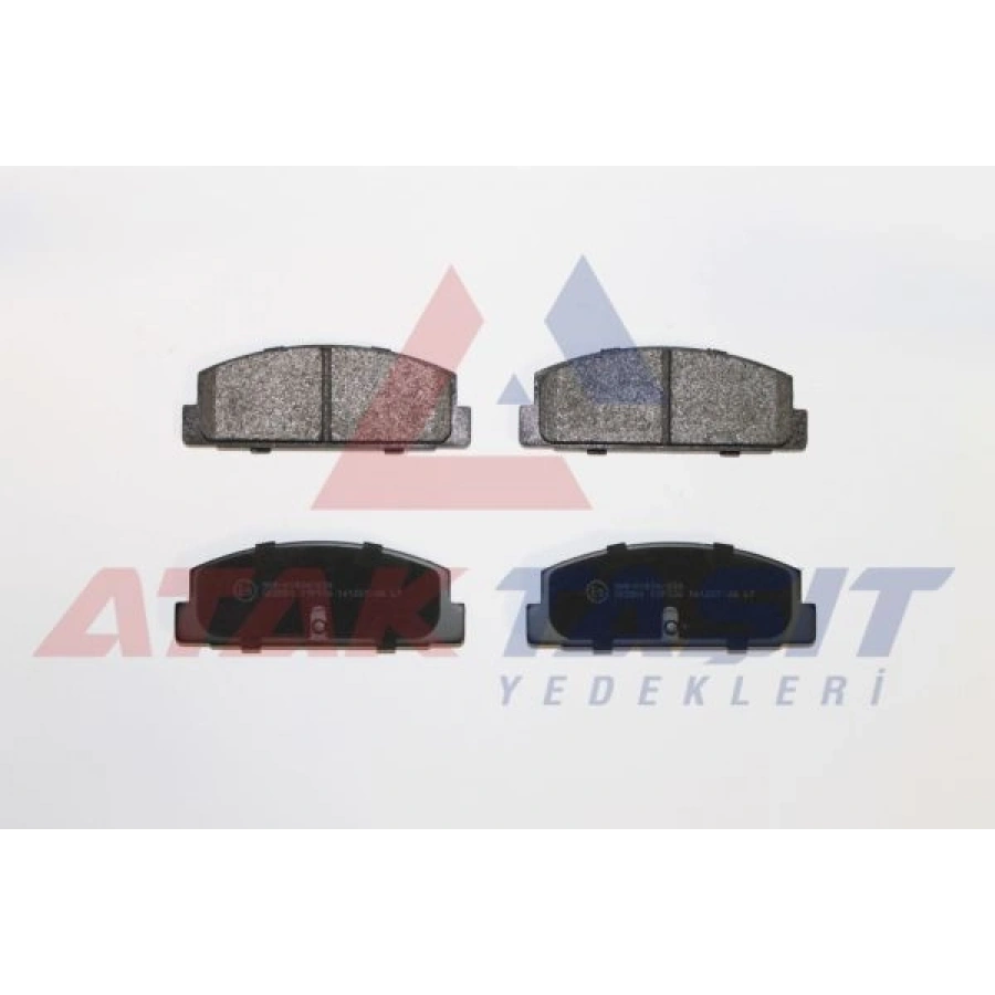 FREN BALATA ARKA TEL DELIKLI MAZDA 323 VI (BJ) 1.4i 16v 1998-2004/ 1.5i 16v 1998-2004/ 1.6i 1998-2004/ 2.0i 1998-2004/ MAZDA 6 (GG,GY) 2.0i 2002-2007/ MAZDA 6 (GH) 2.0i MRZ 2007-2012