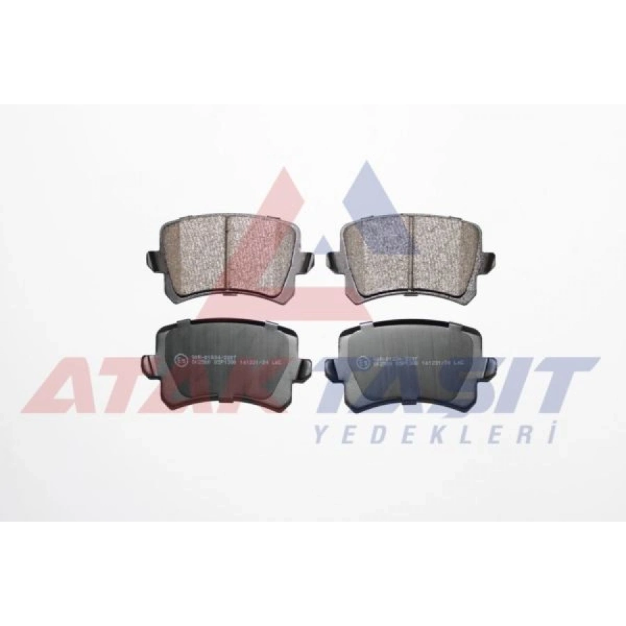 FREN BALATA ARKA VOLKSWAGEN TIGUAN (5N_) 1.4 TSI 2007-2016/TIGUAN (5N_) 2.0 TDI 2007-2016/TIGUAN (5N_) 2.0 FSI 2007-2016/AUDI Q3 (8U) 1.4 TFSI 2011-/Q3 (8U) 2.0 TDI 2011-/SEAT ALHAMBRA 1.4 TSI 2010-