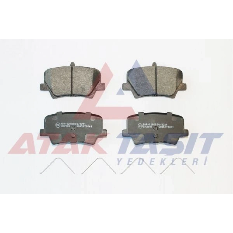 FREN BALATA ARKA VOLVO XC40 1.5 T3 2018- / XC40 2.0 D3 2018- / XC40 2.0 D4 2018-