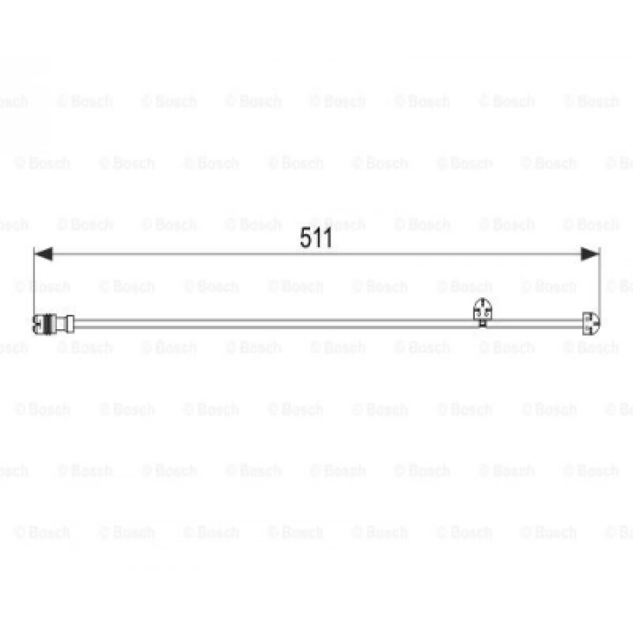 FREN BALATA FISI ARKA GIC313 911 CARRERA BM 04-12