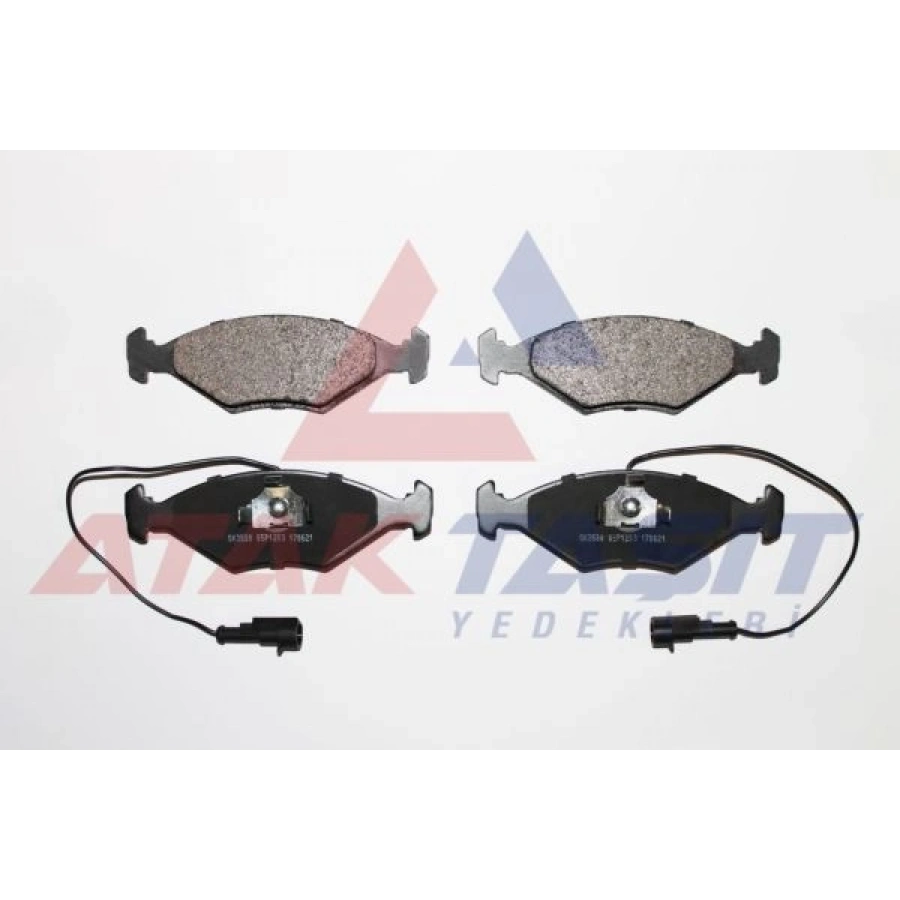 FREN BALATA FISLI ON FIAT PALIO 1.2i 16v 1996-2005/ 1.4i 16v 1996-2005/ 1.6i 16v 1996-2005/ ALBEA 1.6 1996-2003/1.2 1996-2003/ SIENA 1.2i 1997-2002/ 1.4i 1997-2002/ 1.6i 1997-2002