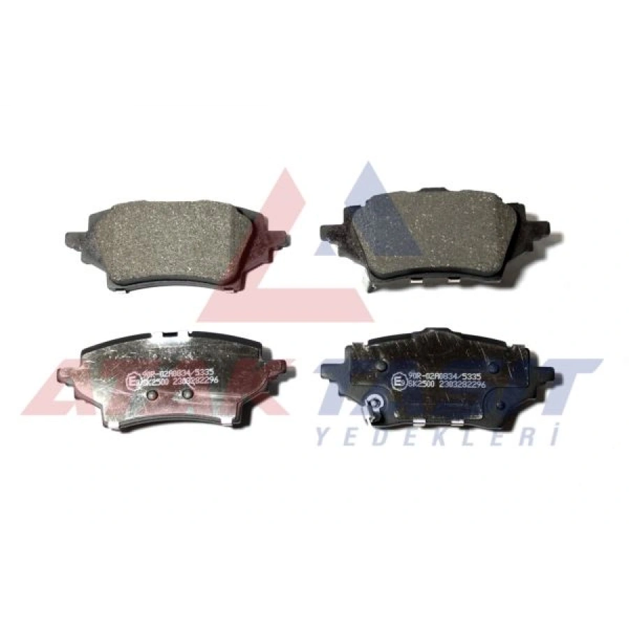 FREN BALATA IKAZLI ARKA TOYOTA COROLLA (_E21_) 1.8 Hybrid 2019- / COROLLA (_E21_) 1.6 VVT-I 2019-