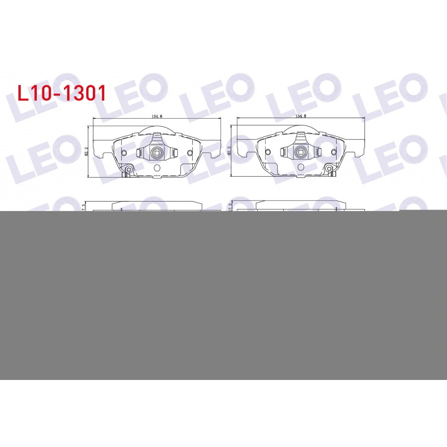 FREN BALATA IKAZLI ON HONDA ACCORD VIII (CU) 2.0 I-VTEC 17.80mm 2008-