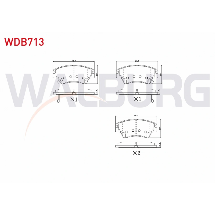 FREN BALATA IKAZLI ON SSANGYONG TIVOLI 1.6 2015-