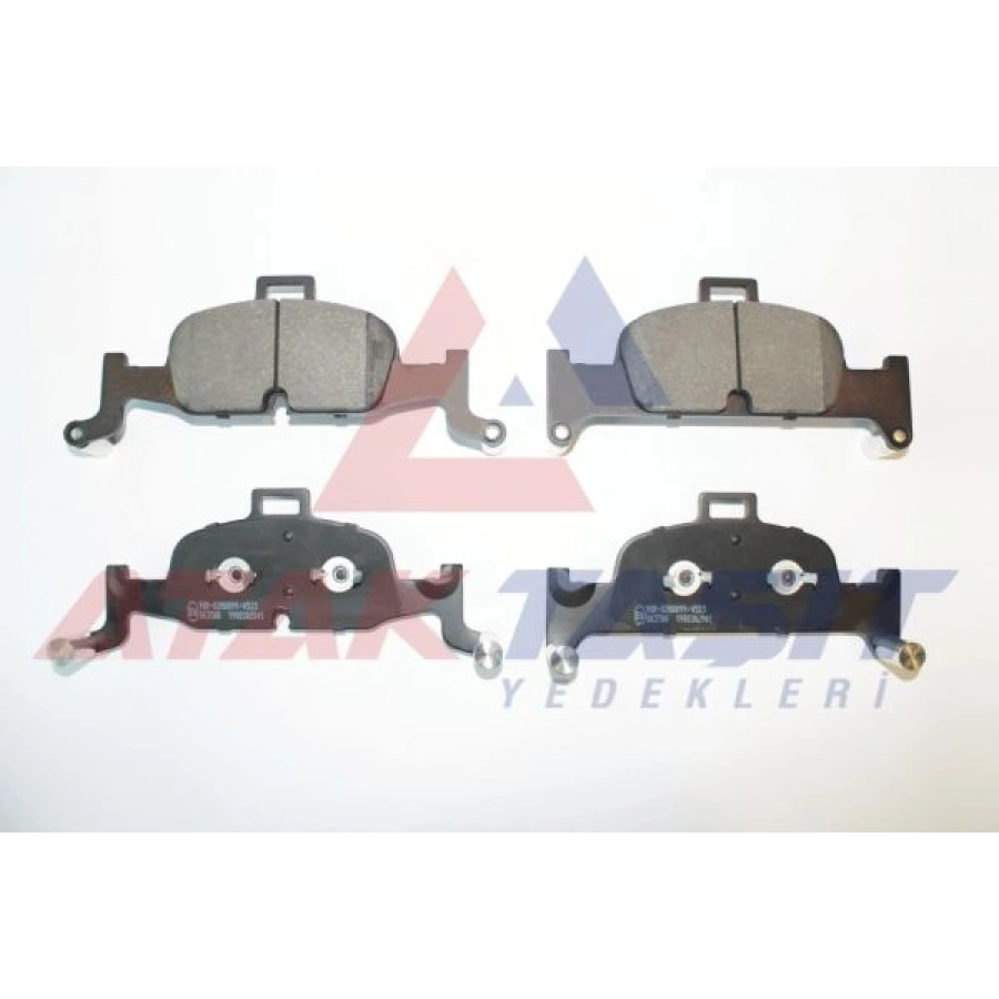 FREN BALATA IKAZLI ON (YENGEC TIP) AUDI A4 1.4 TFSI 2015-/ 2.0 TDI 2015-/ QUATTRO 2.0 TDI 2015-/A5 1.4 TFSI 2017-/ 2.0 TDI 2017-/ AUDI Q5 2.0 TDI 2016-/ A4 ALLROAD QUATTRO 3.0 TDI 2016-