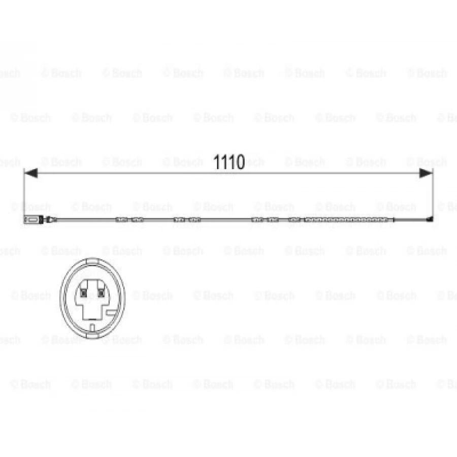 FREN BALATA KABLOSU ARKA 10 1.S-E81-E87-3S-E90-E91-E92-E93