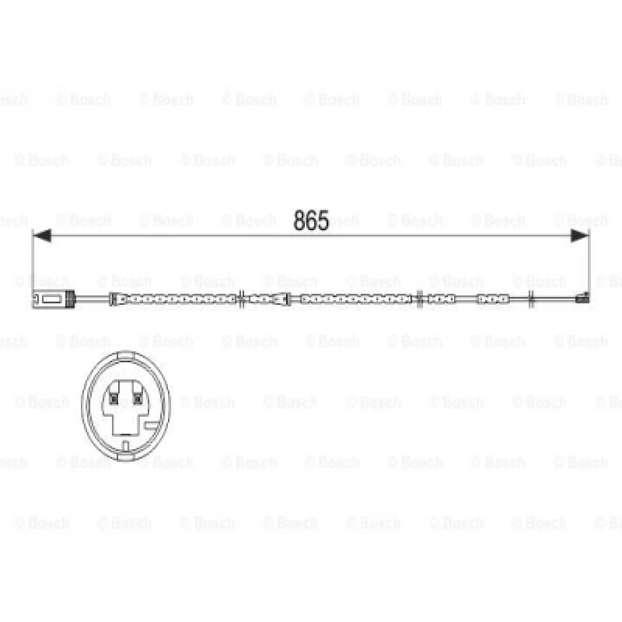 FREN BALATA KABLOSU ON 09 3-SERI (E90-E91) X1 (E84)
