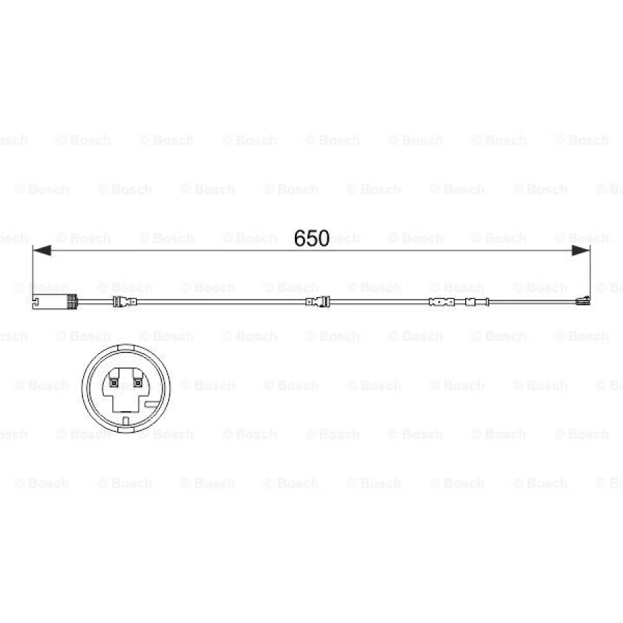 FREN BALATA KABLOSU ON 10 1.S-E81-E87-3S-E90-E91-E92-E93
