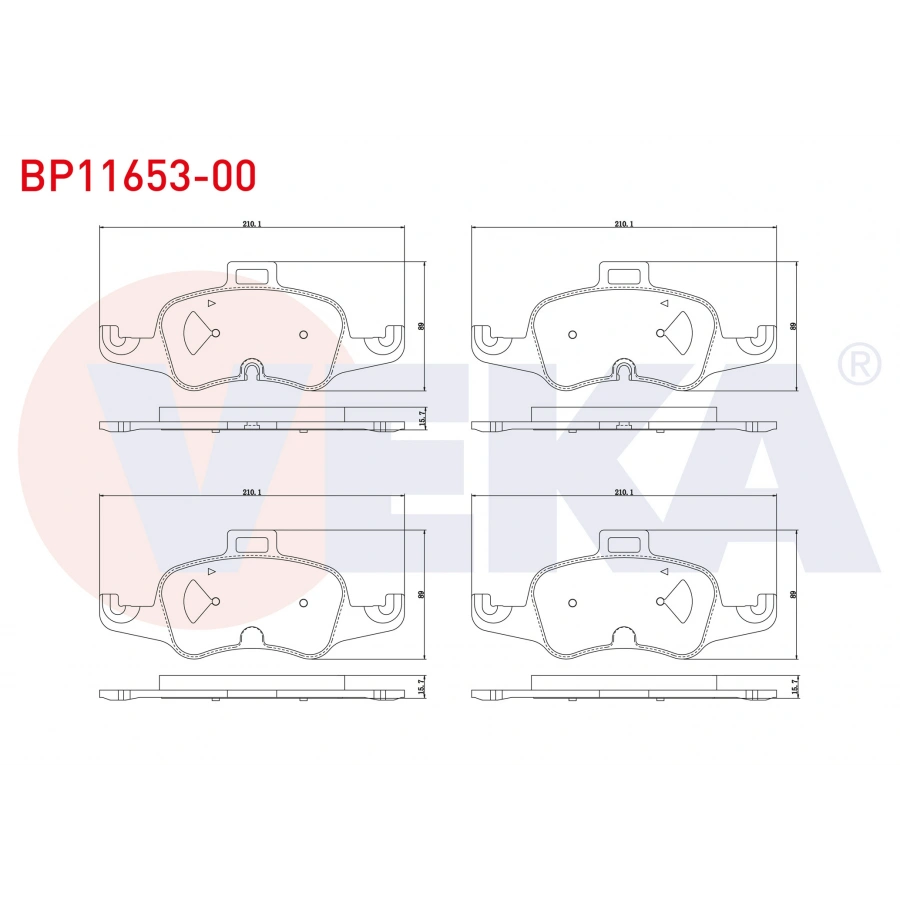 FREN BALATA ON AUDI TT (FV3) 2.0 TFSI 2013-