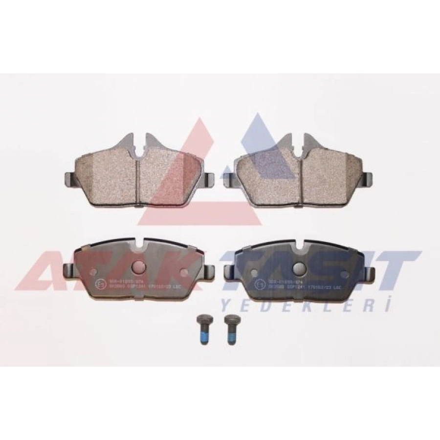 FREN BALATA ON BMW 1 SERISI (E87) 116 i 2003-2012 / 118 i 2003-2012/ 118 D 2003-2012 / MINI COOPER ONE 1.6i 2010-/ MINI COOPER ONE 1.6i 2010-/ MINI COOPER ONE 1.6 D 2010-