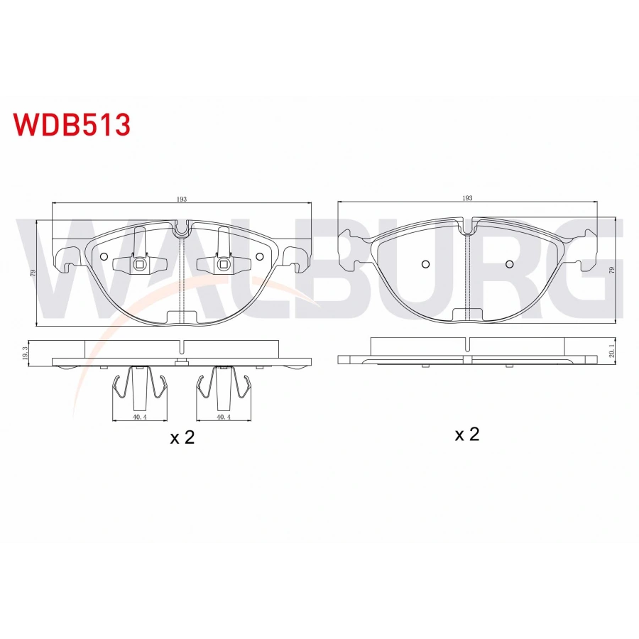 FREN BALATA ON BMW X5 (E70) 4.8i 2007-2012 / BMW X6 (E71,E72) 3.5 D 2008- / BMW X6 (E71,E72) 4.4i 2008-