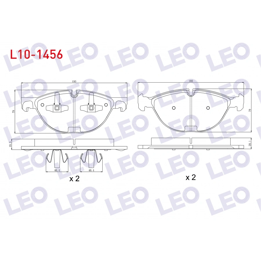 FREN BALATA ON BMW X5 (E70) 4.8i 2007-2012 / BMW X6 (E71,E72) 3.5 D 2008- / BMW X6 (E71,E72) 4.4i 2008-
