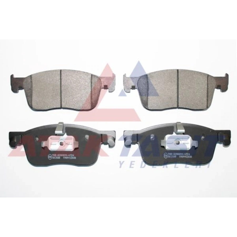 FREN BALATA ON CITROEN JUMPY 1.6 BlueHDI 2016-/ PEUGEOT EXPERT 1.6 BlueHDI 2016-/ TOYOTA PROACE (MPY_) 1.6 D 2016- / TOYOTA PROACE (MPY_) 2.0 D 2016-