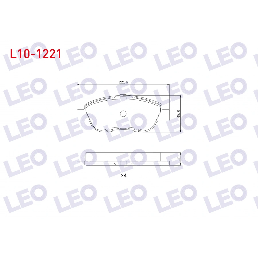 FREN BALATA ON FIAT ALBEA 1.2 2003-2005 / FIAT PALIO 1.2 2003-2005
