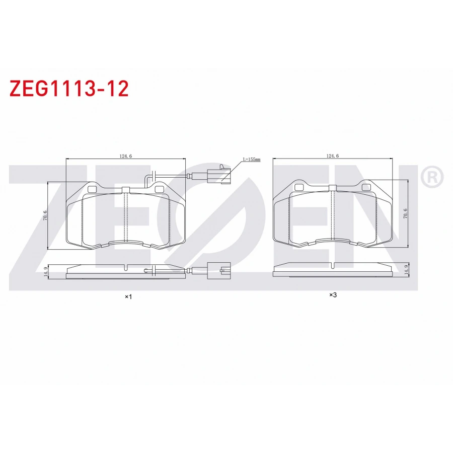 FREN BALATA ON FISLI ALFA ROMEO MITO (955) 1.3 JTDM 2008-
