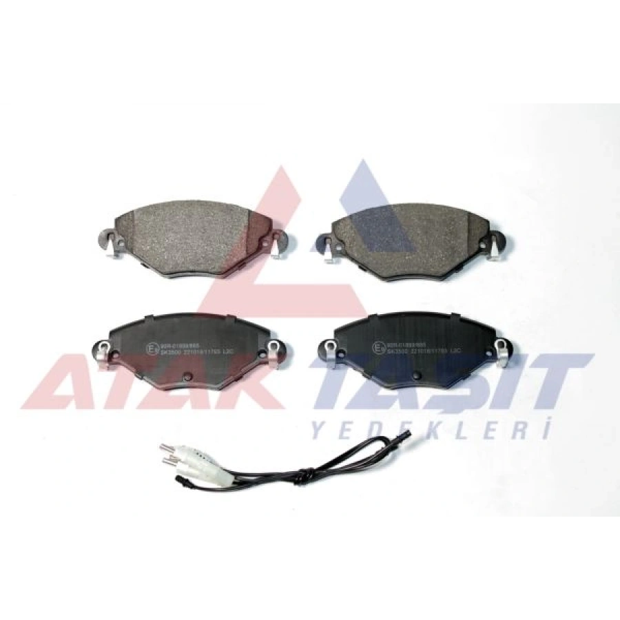 FREN BALATA ON FISLI CITROEN C5 II 1.6 HDI 2004-2008/ C5 II (RC) 2.0 2004-2008/ C5 II (RC) 2.0 HDI 2004-2008/ C5 I (DC) 2.0 HDI 2001-2004/ C5 II (RC) 1.6 THP 2004-2008