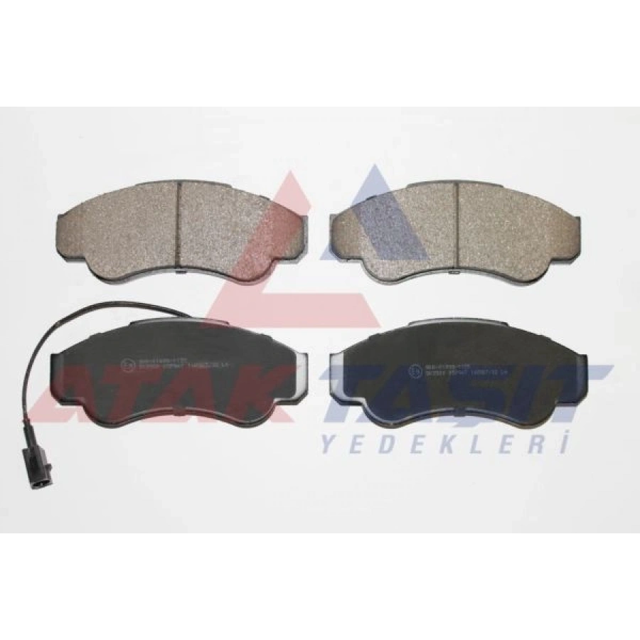 FREN BALATA ON FISLI FIAT DUCATO (244) 2.3 JTD 2002-2006 / DUCATO (244) 2.8 JTD 2002-2006 / CITROEN JUMPER II 2.8 HDI 2002-2006 / PEUGEOT BOXER II 2.0 HDI 2002-2006 / BOXER II 2.8 HDI 2002-2006