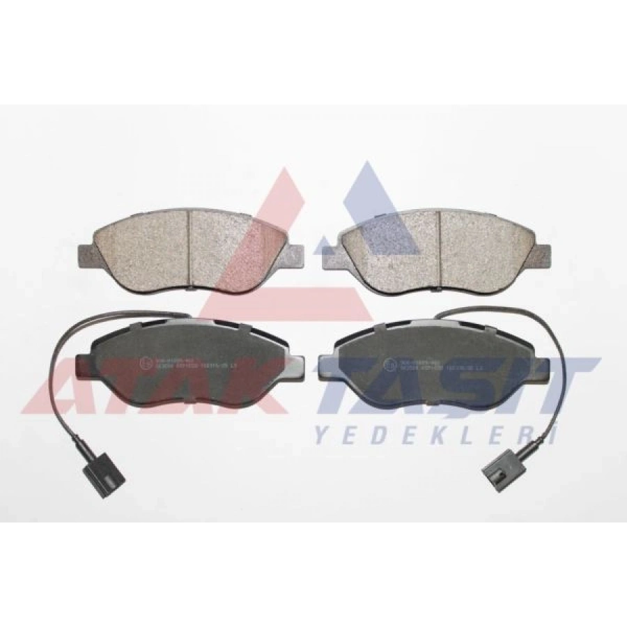 FREN BALATA ON FISLI FIAT STILO (192) 1.4 16v 2001-2010 / MITO (955) 1.4 T 2008- / MITO (955) 1.3 JTD 2008- / MITO (955) 1.6 JTD 2008-