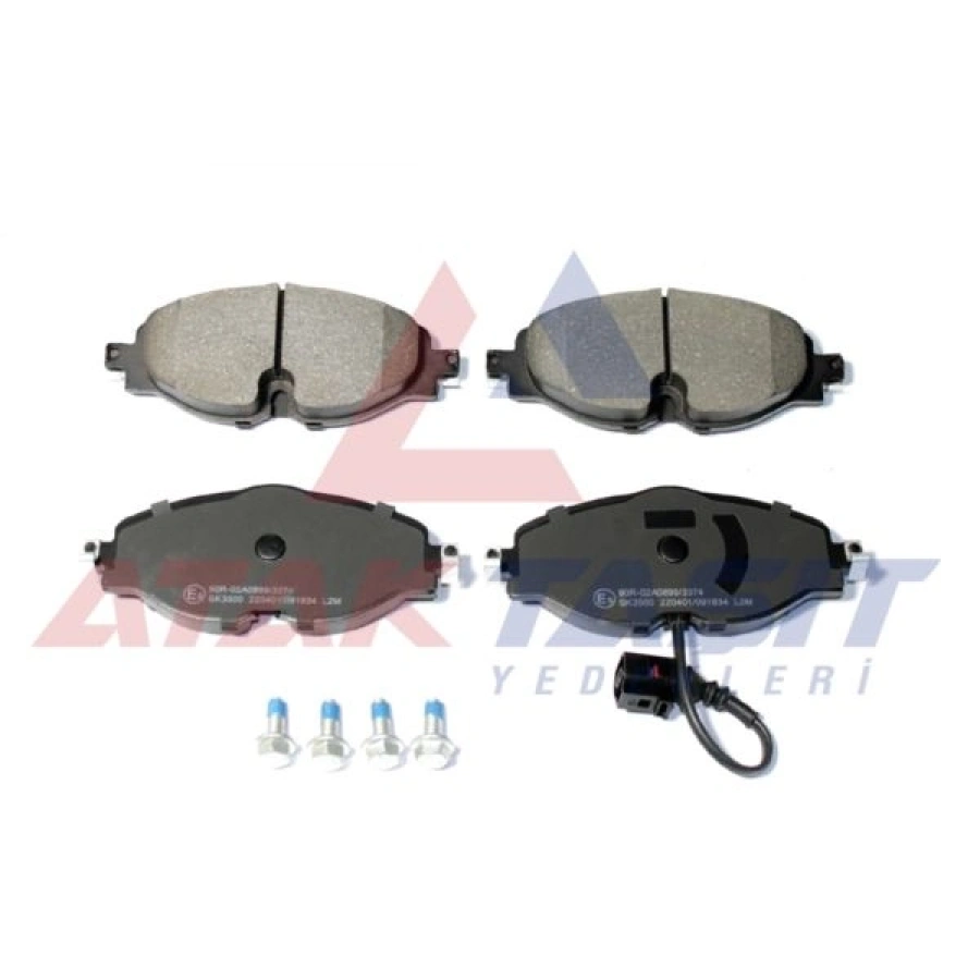 FREN BALATA ON FISLI GOLF VII (5G1) 1.2 TSI 2012-/ 1.4 TSI 2012-/ 1.6 TDI 2012-/ PASSAT 1.6 TDI 2014-/ TIGUAN 1.6 TDI 2016-/ AUDI A3 1.4 TFSI 2012-/ SKODA SUPERB 1.4 TSI 2015-/ SEAT LEON 1.4 TSI 2012-