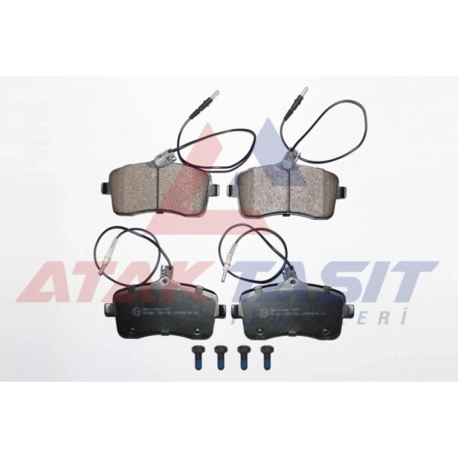 FREN BALATA ON FISLI PEUGEOT 407 (6D) 1.6 HDI 110 HP 2004-2011 / PEUGEOT 407 (6D) 1.8i 110 HP 2004-2011