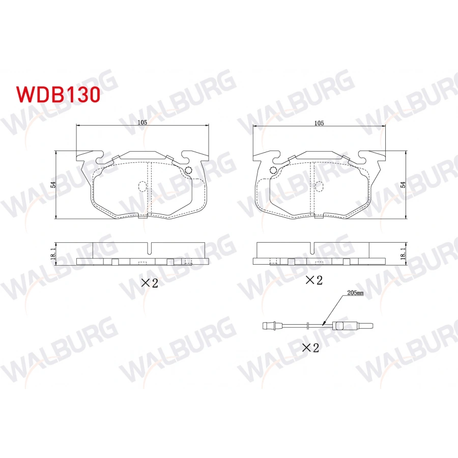 FREN BALATA ON FISLI RENAULT R9 (L42) 1.4 1985-2000/ R11 (B/C37) 1.4 1983-1995/ R11 (B/C37) 1.7 1983-1995/ CLIO I 1.4 1990-1998/ R19 1.4 1988-2001/ EXPRESS (F40,G40) 1.9 D 1985-1998