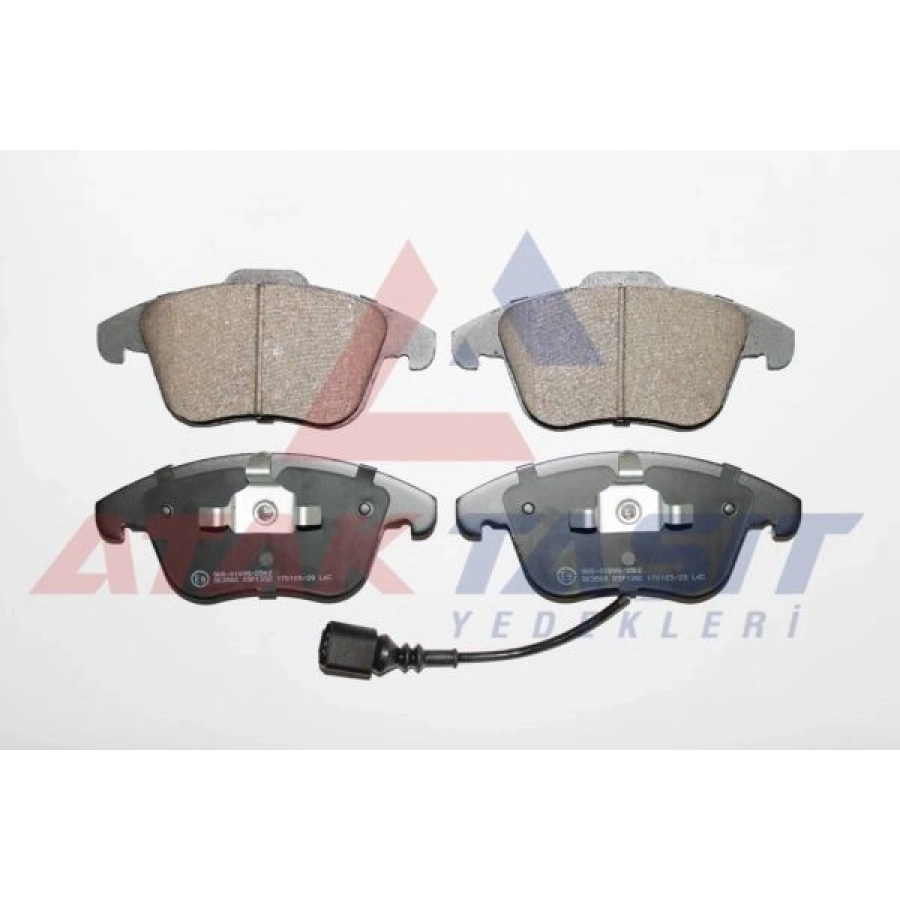 FREN BALATA ON FISLI VOLKSWAGEN TIGUAN (5N_) 1.4 TSI 2007-2016 / TIGUAN (5N_) 2.0 TDI 2007-2016/ TIGUAN (5N_) 2.0 FSI 2007-2016/ AUDI Q3 (8U) 2.0 TDI 2011-/ Q3 (8U) 1.4 TFSI 2011-