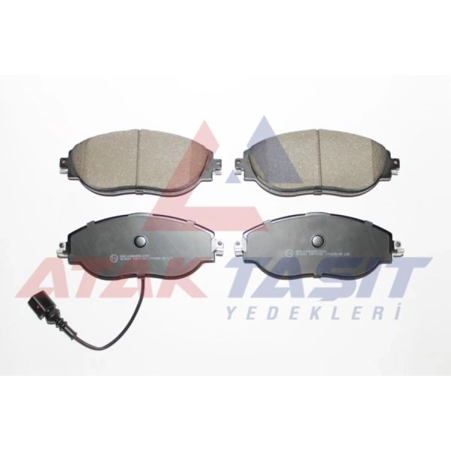 FREN BALATA ON FISLI VW PASSAT (3C5) 1.4 TSI 2008-2012/ 1.6 TDI 2008-2012/ 2.0 TDI 2008-2012/ GOLF VII (5G1) 2.0 TSI 2012-/ PASSAT (3G2) 2.0 TDI 2014-/ SEAT LEON 2.0 TFSI 2012-/ AUDI A3 2.0 TFSI 2012-