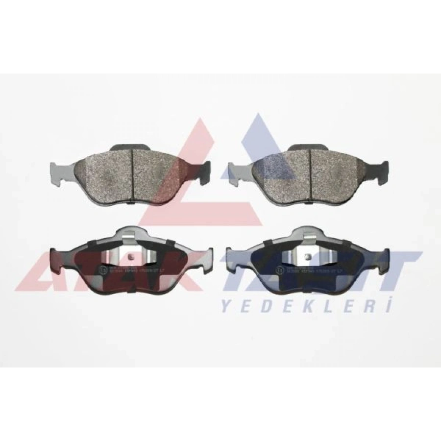 FREN BALATA ON FORD FIESTA V 1.4 TDCI 2001-2008/ 1.6 TDCI 2001-2008/ 1.25i 2001-2008/ 1.4i 16v 2001-2008/ FIESTA IV 1.25i 16v 1996-2002/ 1.4i 16v 1996-2002/ FORD KA 1.2 1996-2008/ KA 1.3 1996-2008