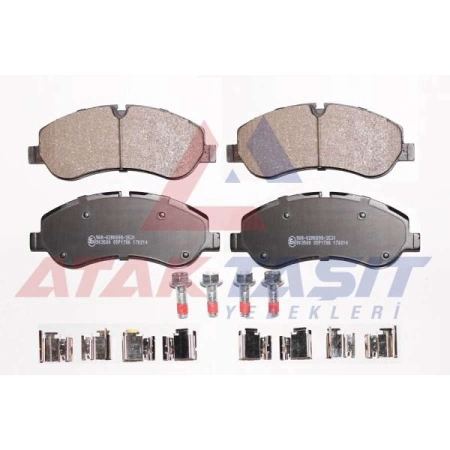 FREN BALATA ON FORD TRANSIT CUSTOM (V362) 2.2 TDCI 2012-/ TRANSIT (V363) 2.2 TDCI 2014-