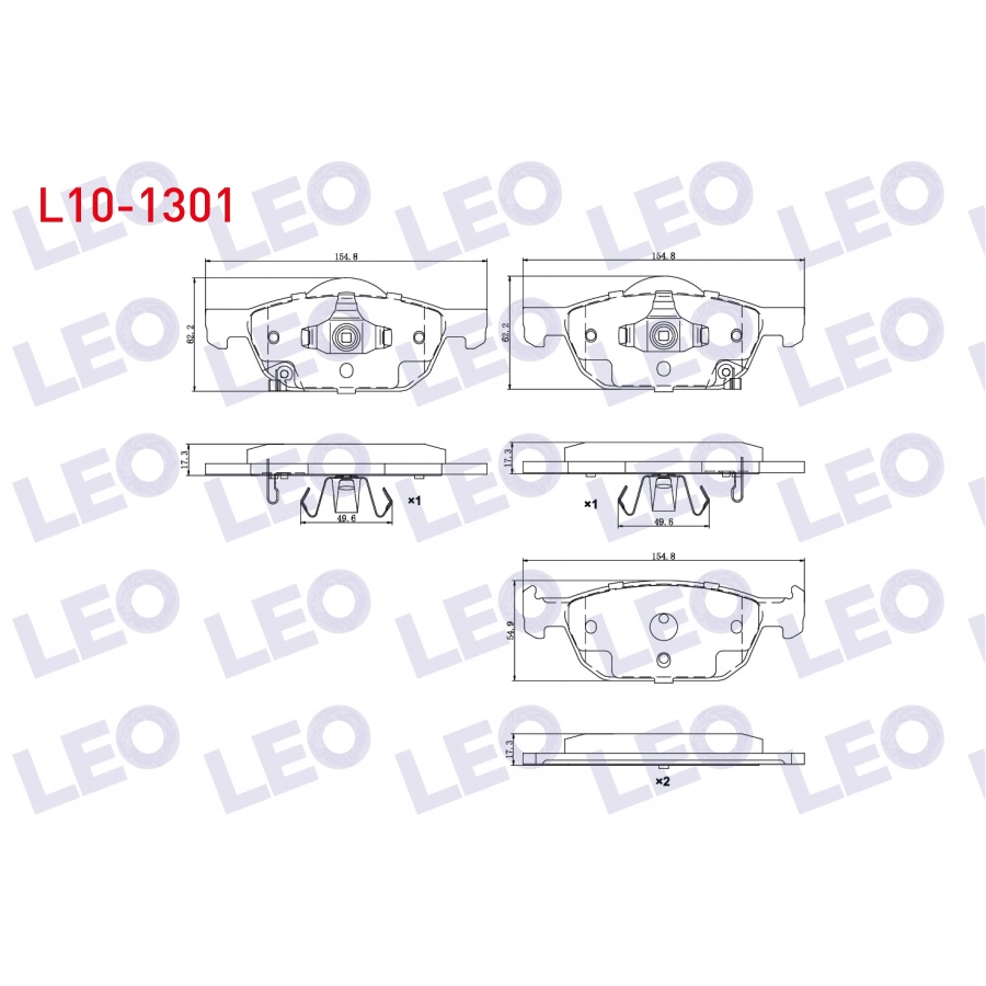 FREN BALATA ON HONDA ACCORD VIII (CU) 2.0 I-VTEC 2008-