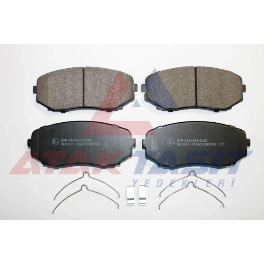 FREN BALATA ON IKAZLI MITSUBISHI L 200 TRITON (KJ_, KK_, KL_) 2.2 DI-D 2019- / MAZDA CX-7 (ER) 2.3 MZR 2007-/ CX-9 (TB) 3.7 2007-