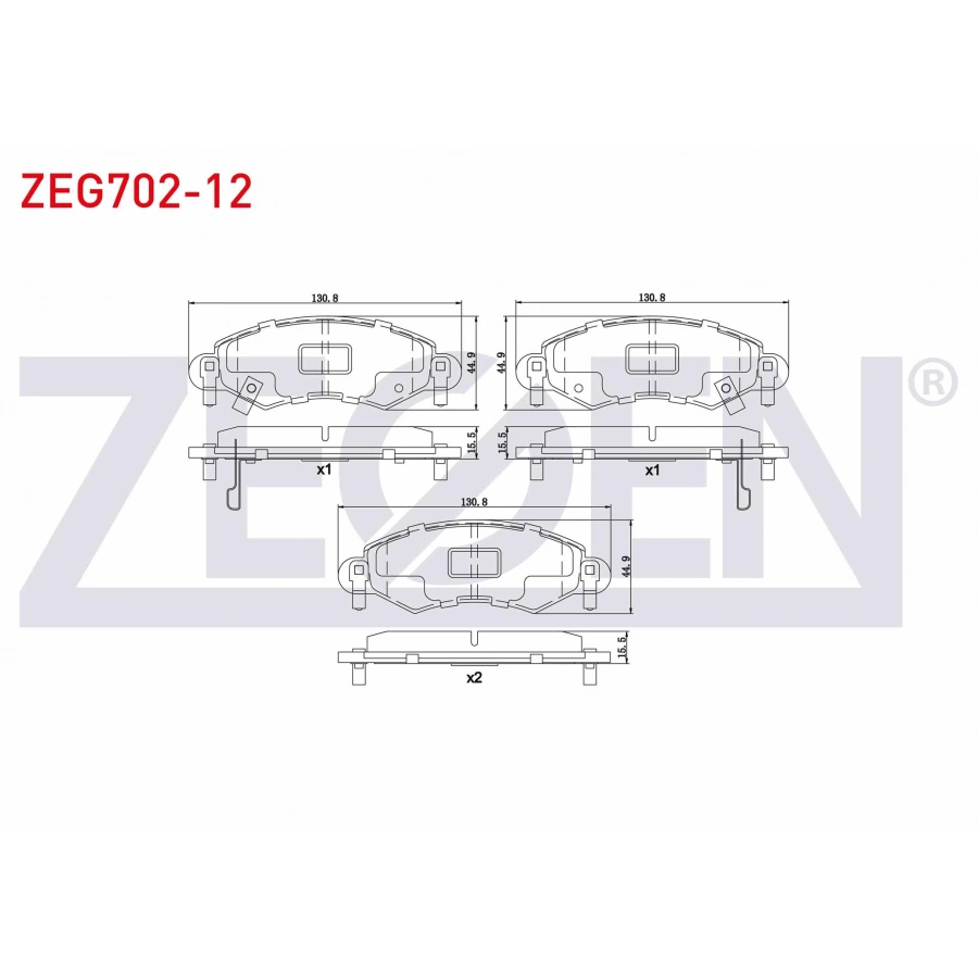 FREN BALATA ON IKAZLI OPEL AGILA A (H00) 1.0 12v 2000-2007 / AGILA A (H00) 1.2i 16v 2000-2007
