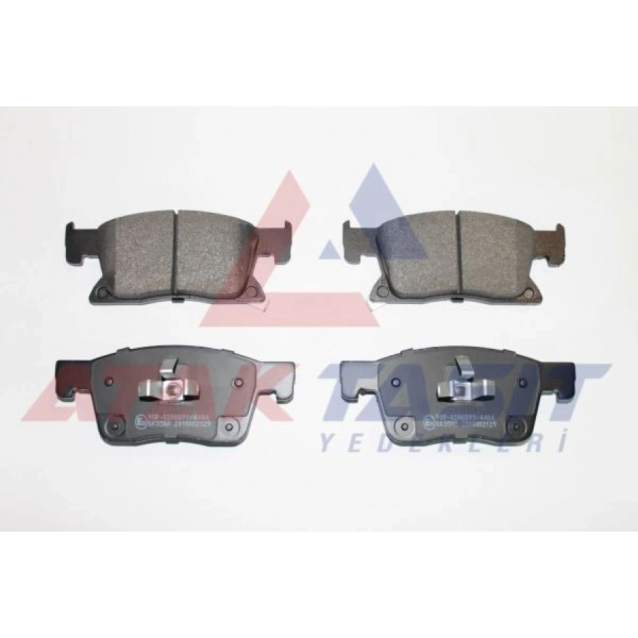 FREN BALATA ON IKAZLI OPEL ASTRA K 1.6 CDTI 16 JANT 2015- / ASTRA K 1.4i TURBO 16 JANT 2015- / ASTRA K 1.0i TURBO 16 JANT 2015-