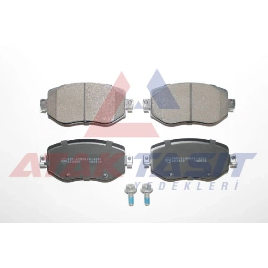 FREN BALATA ON IKAZLI RENAULT MEGANE IV (B9A/M_) 1.5 DCI 2016- / MEGANE IV (B9A/M_) 1.6 DCI 2016- / MEGANE IV (B9A/M_) 1.6i 2016- / MEGANE IV (B9A/M_) 1.2 TCE 2016-