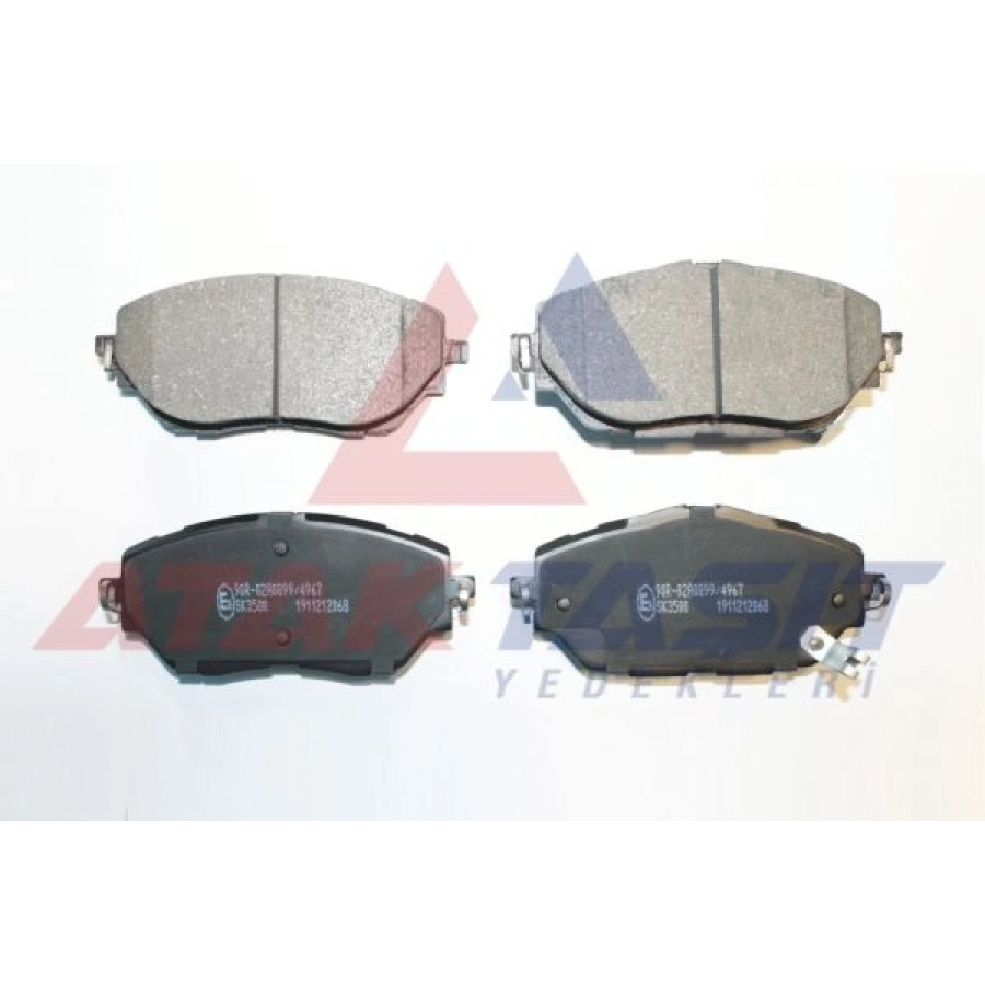 FREN BALATA ON IKAZLI TOYOTA C-HR (_X1_) 1.8 Hybrid 2016- / TOYOTA C-HR (_X1_) 1.2 T 2016-