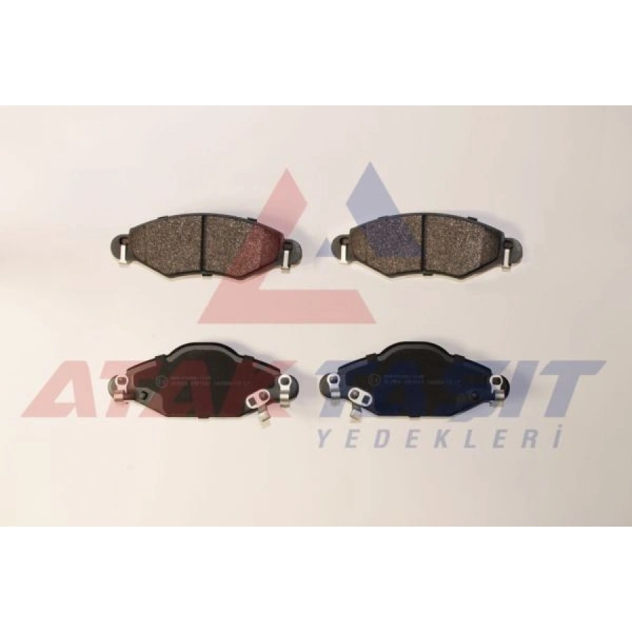 FREN BALATA ON IKAZLI TOYOTA YARIS 1.5 VVT-I 1999-2005/ YARIS 1.4 D-4D 1999-2005/YARIS VERSO 1.3 VVT-I 1999-2005/YARIS VERSO 1.4 D-4D 1999-2005/YARIS VERSO 1.5 VVT-I 1999-2005